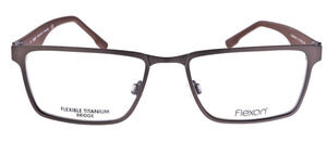 FLEXON E1071 210 MATTE BROWN EYEGLASSES FRAMES 55-18-145 AUTHENTIC NEW